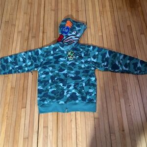 Men's Camouflage Full-Zip Hoodie